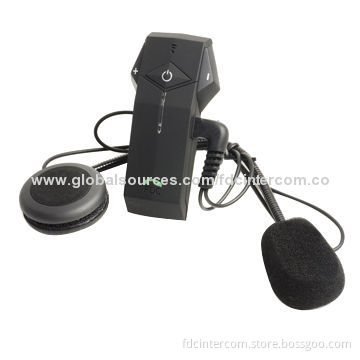 Red Bluetooth Helmet Communication System for Full Face Helmet